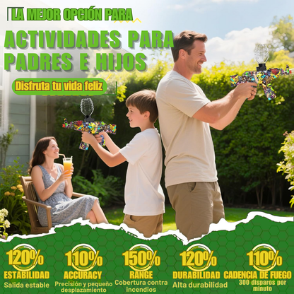 Pistola eléctrica con bolas de gel AKM-47