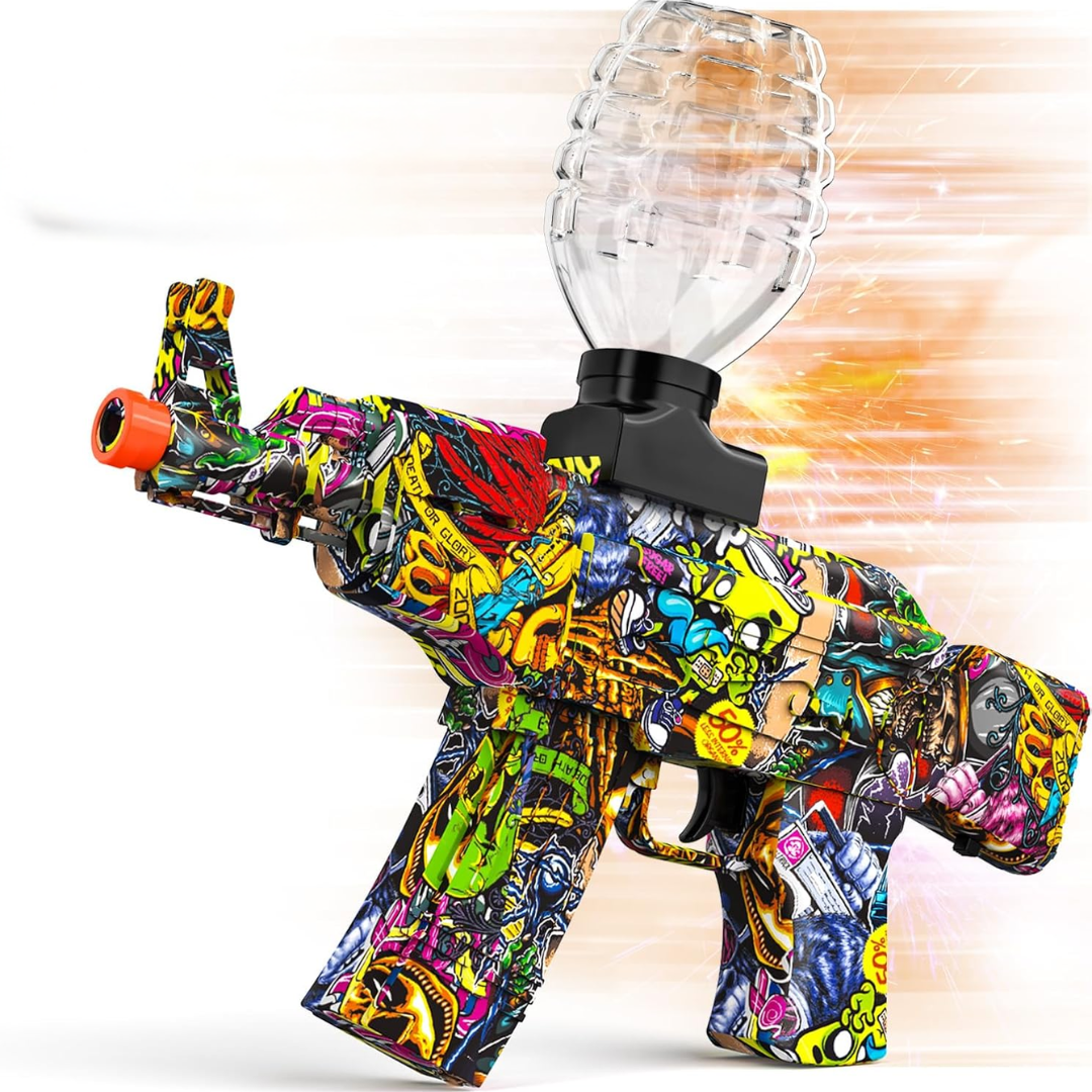 Pistola eléctrica con bolas de gel AKM-47